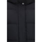 Black Polyamide Full-Length Jacket