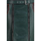 Bicolor Calf Leather Bos Taurus Long Skirt