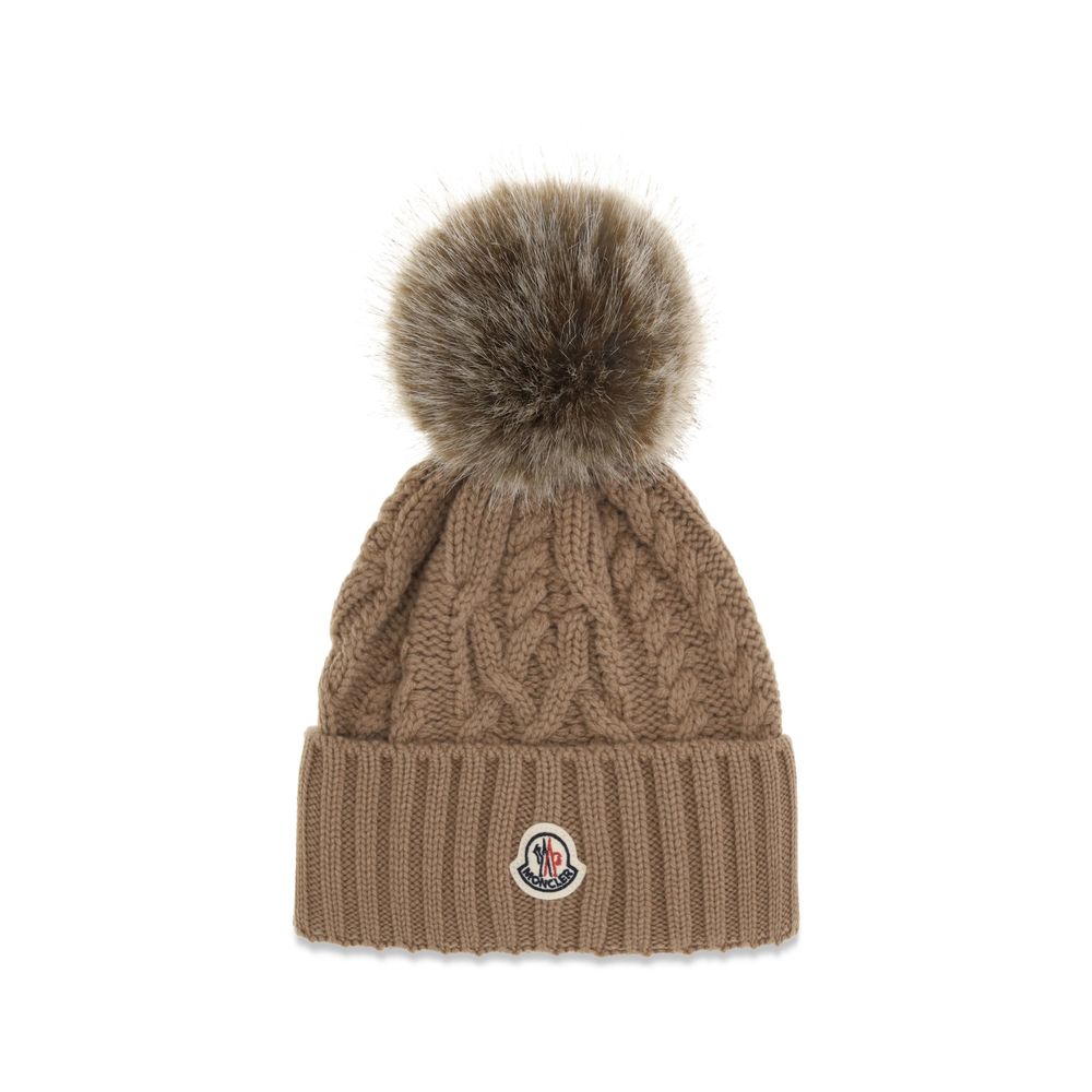 Brown Wool Oves Aries Beanie