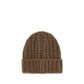 Brown Alpaca Vicugna Pacos Beanie