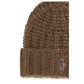 Brown Alpaca Vicugna Pacos Beanie