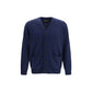 Blue Cashmere Cardigan