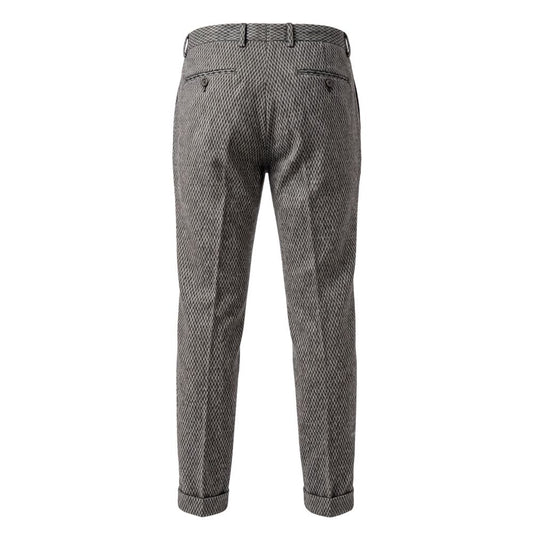 Black Rayon Men Pant