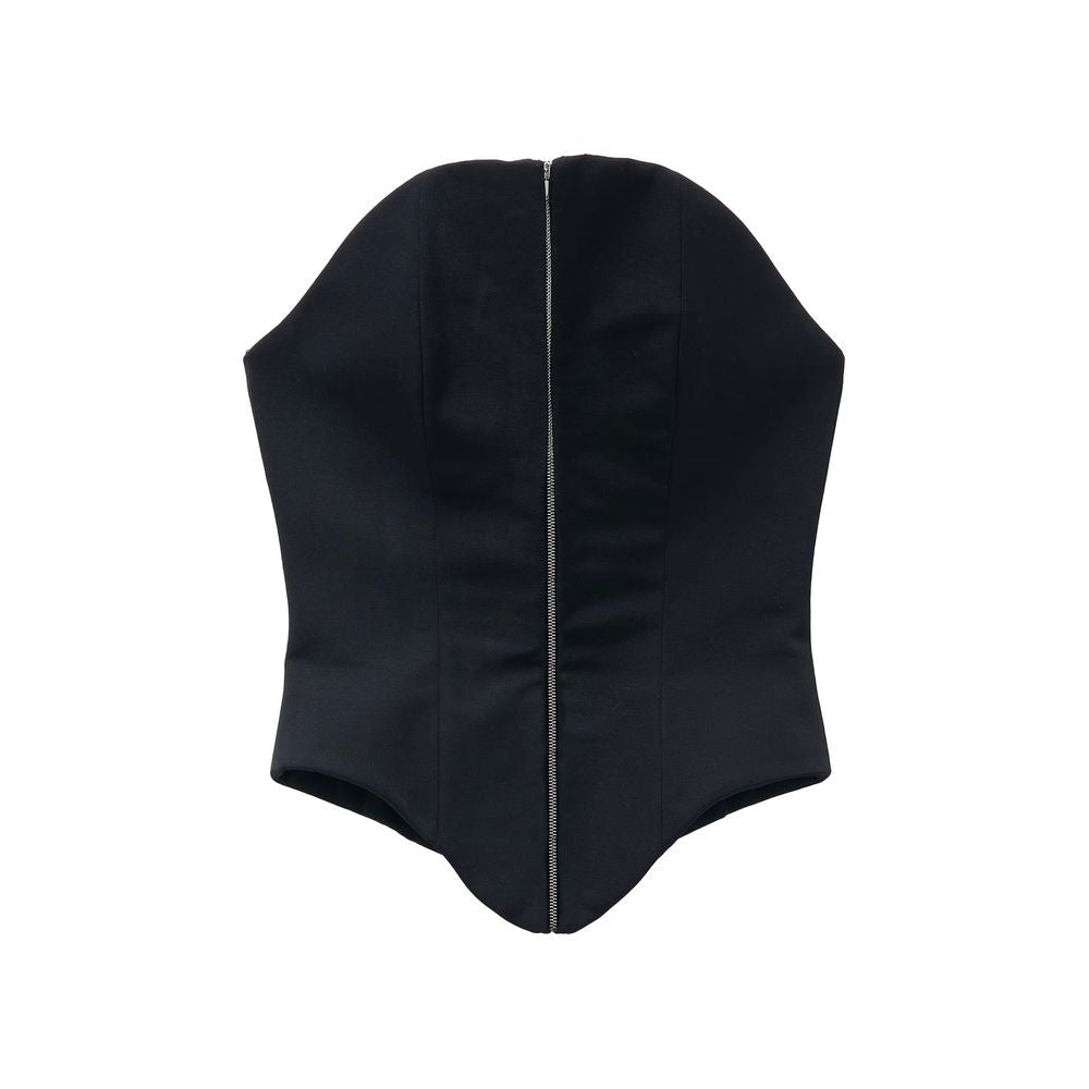 Black Wool Oves Aries Corset