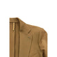 Brown Acetate Men Jacket