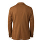 Brown Viscose Men Jacket