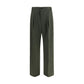 Bicolor Wool Oves Aries Casual Pants