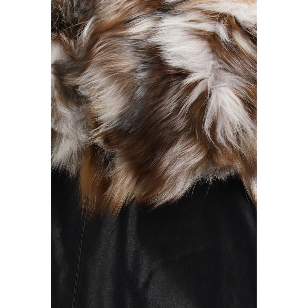 Black Lambskin Leather Jacket