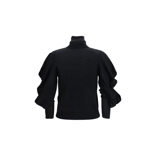 Black Wool Oves Aries Turtleneck