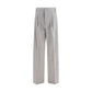 Gray Wool Oves Aries Casual Pants