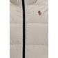 Beige Polyester Full-Length Jacket
