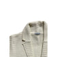 White Cotton Men's Cardigan