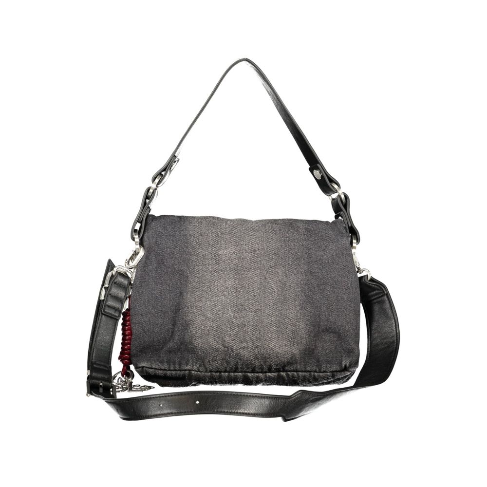 Black Cotton Women's Bag