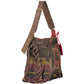 Brown Cotton Women's Bag