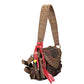 Brown Cotton Women's Bag