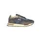 Blue Polyurethane Men's Sneaker