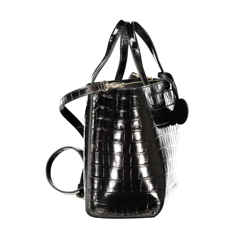 Black Leather Women's Bag
