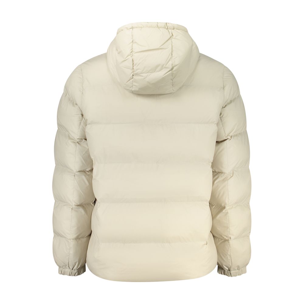 Beige Polyamide Shell Jacket
