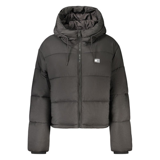 Black Polyester Women's Jacket