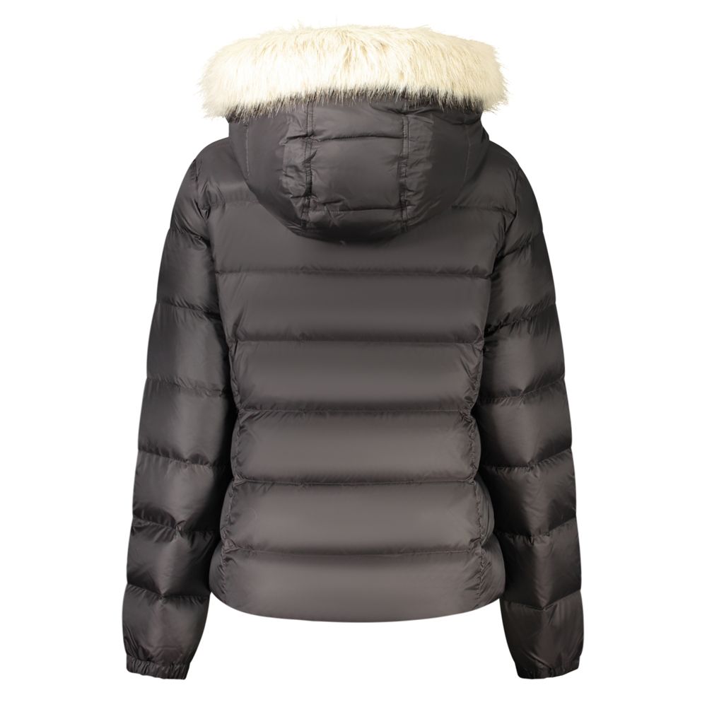 Black Polyester Women's Jacket