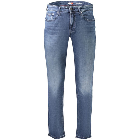 Blue Cotton Men's Jean