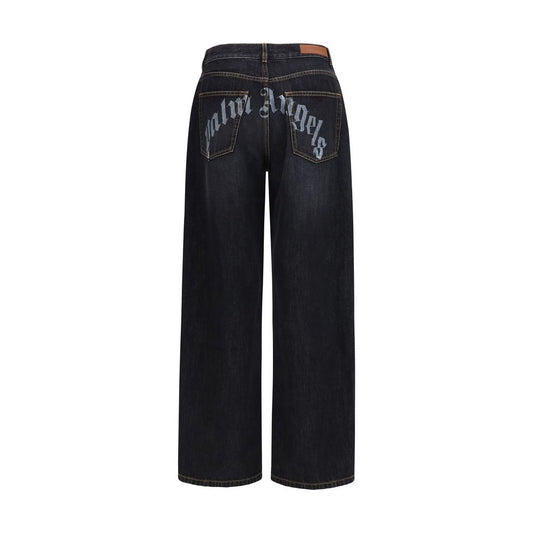 Black Cotton Jeans Denim