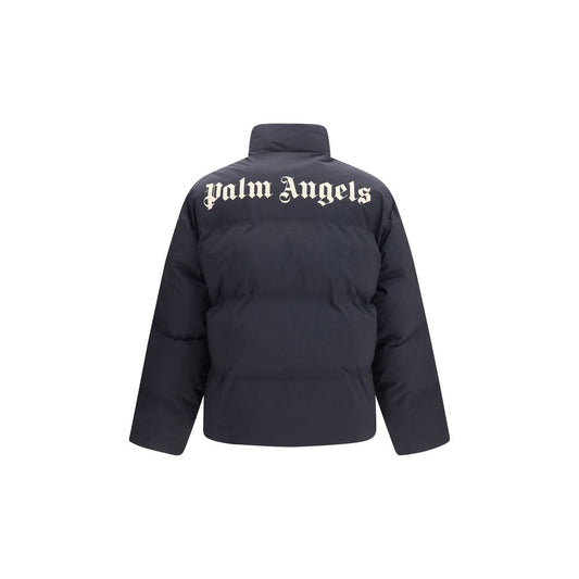 Black Polyamide Full-Length Jacket