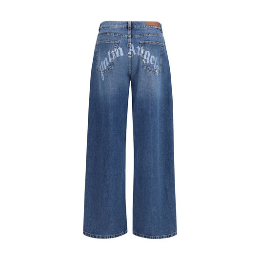 Blue Cotton Jeans Denim