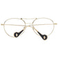 Gold Metal Sunglasses