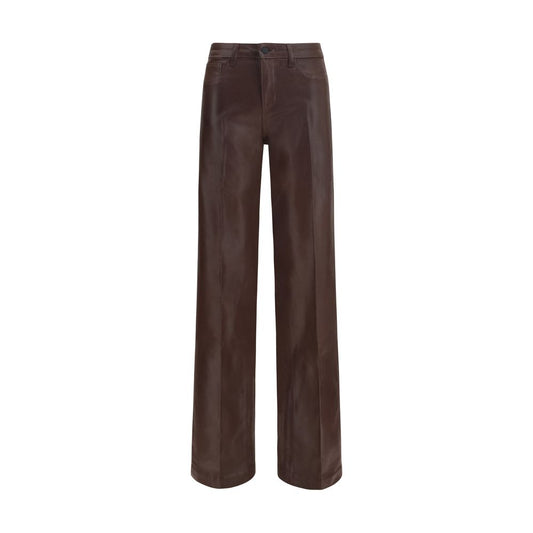 Brown Cotton Jeans Denim