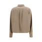 Beige Denim Shirt