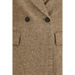 Beige Wool Oves Aries Full-Length Jacket