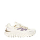 White Fabric Athletic Sneakers