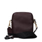 Purple Leather Crossbody Bag