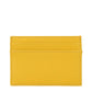 Yellow Leather Cardholder