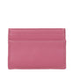 Pink Leather Cardholder