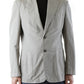 Gray Polyester Blazer