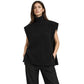 Black Cashmere Waistcoat