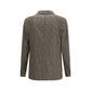 Brown Wool Oves Aries Blazer