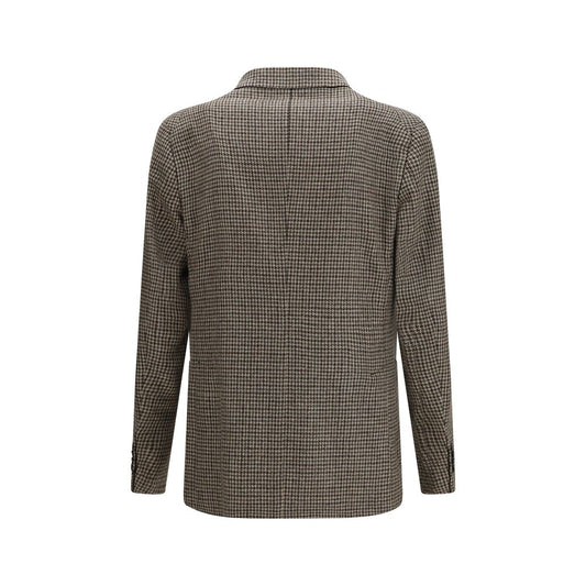 Brown Wool Oves Aries Blazer