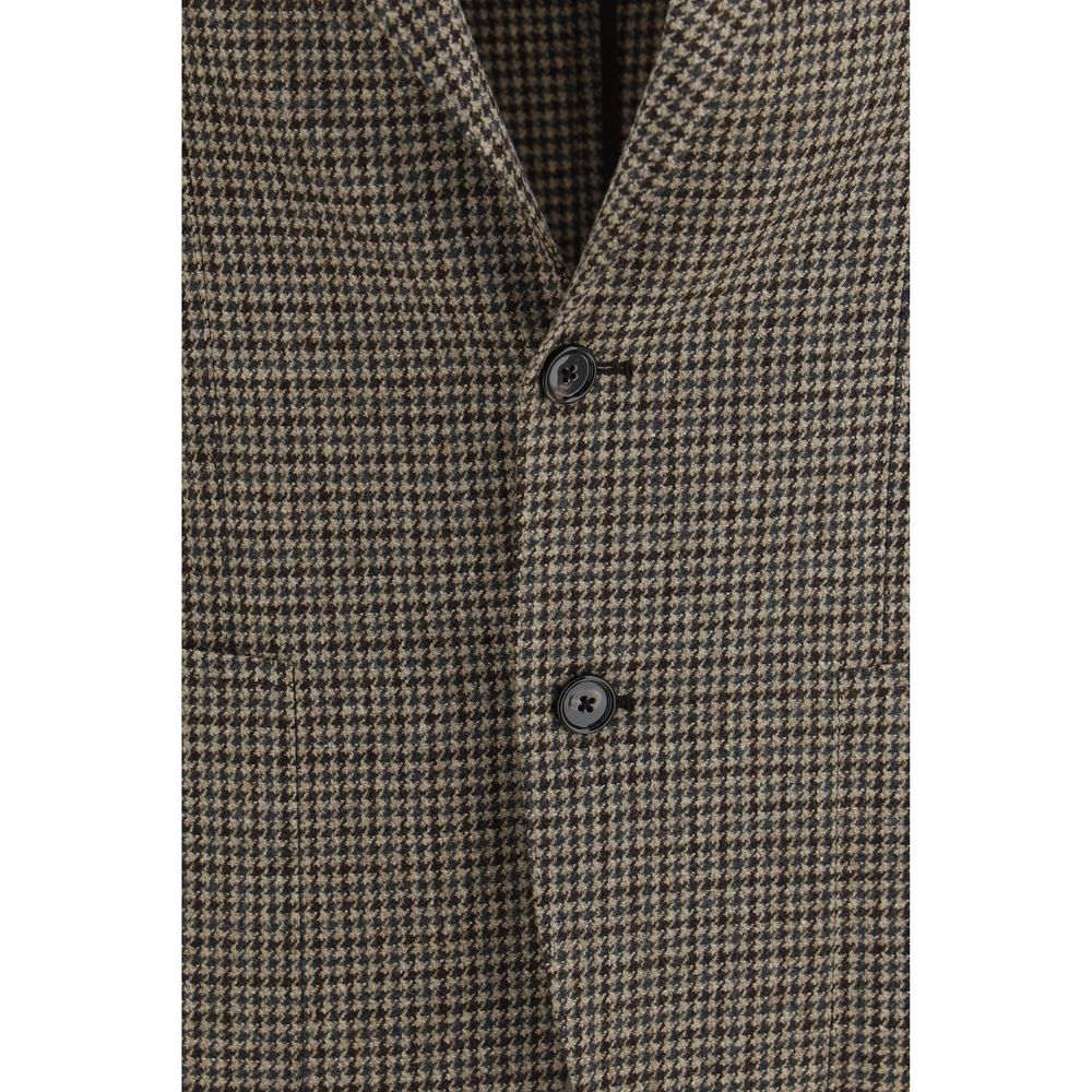 Brown Wool Oves Aries Blazer