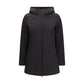 Black Polyester Parka