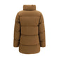 Brown Goose Down Full-Length Jacket