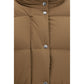Brown Goose Down Full-Length Jacket