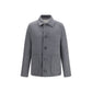 Gray Wool Oves Aries Full-Length Jacket