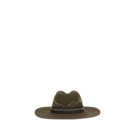 Bicolor Wool Oves Aries Fedora