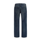 Blue Cotton Relaxed Fit Jeans