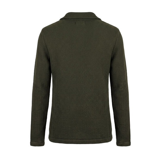 Green Wool Men's Sweater