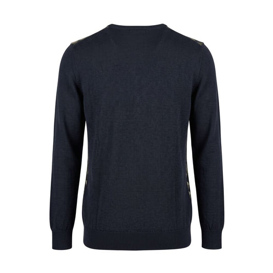 Green Wool Men's Sweater