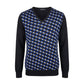Blue Wool Men's Sweater